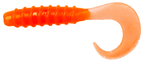 Приманка силиконовая   "Lucky Tail Grub" 6,0см 1,4г (8шт.) цв. 193