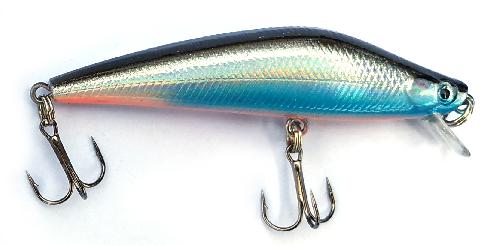 Воблер  "GIBBOUS MINNOW" 75SS (8,2г; 0,3-0,8м) col. 57