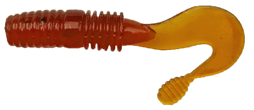 Приманка силиконовая   "Vibration Tail Grub" 6,5см 2,4г (8шт.) цв. 143