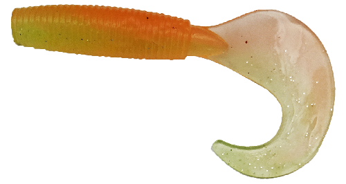 Приманка силиконовая   "Fat Tail Grub" 7,5см 4,5г (7шт.) цв. 283