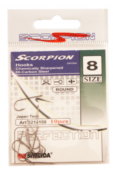 Scorpion hooks-size8_bln_round