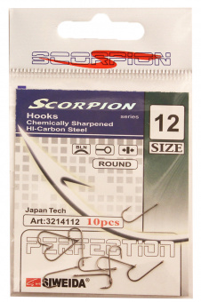 Scorpion hooks-size12_bln_round